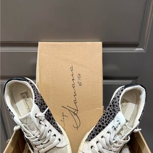 Vintage Havana White and Black Sneakers
